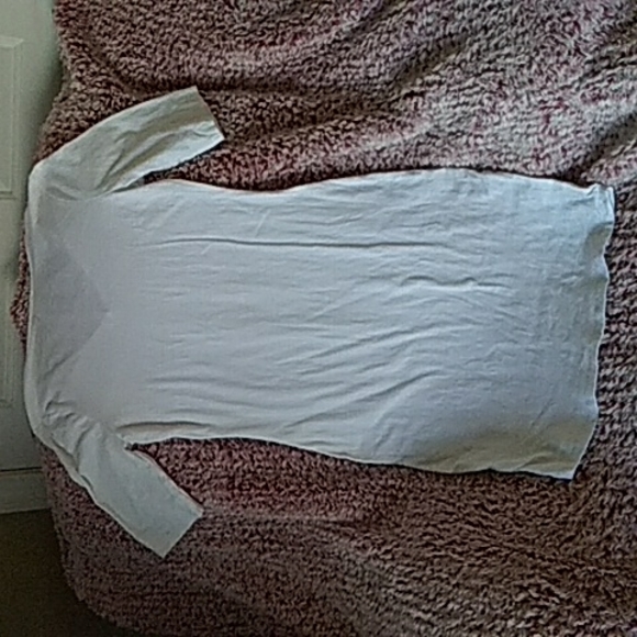 WHITE CASUAL DRESS - Picture 4 of 5